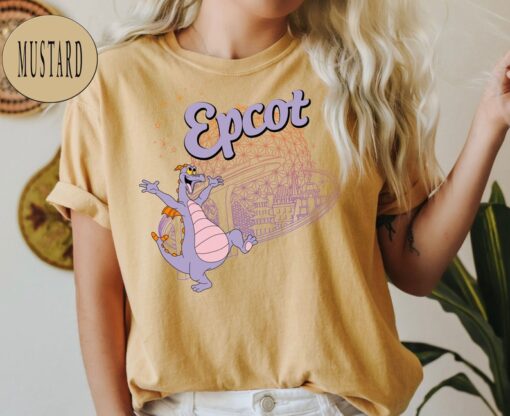 Comfort Colors® Epcot Figment Tshirt, Epcot Tshirt, Womens Epcot Tee