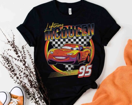 Lightning McQueen Vintage Race 95 Portrait Shirt