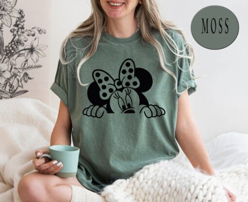 Comfort Colors® Disney Peeking Minnie Shirt