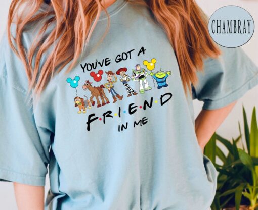 Comfort Colors® You've Got A Friend In Me Disney Cartoon Tee