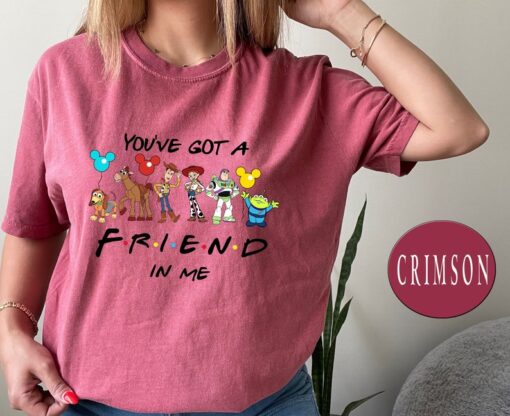 Comfort Colors® You've Got A Friend In Me Disney Cartoon Tee