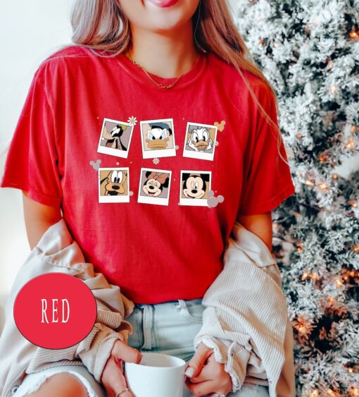 Comfort Colors® Retro Disney Characters Polaroid Shirt