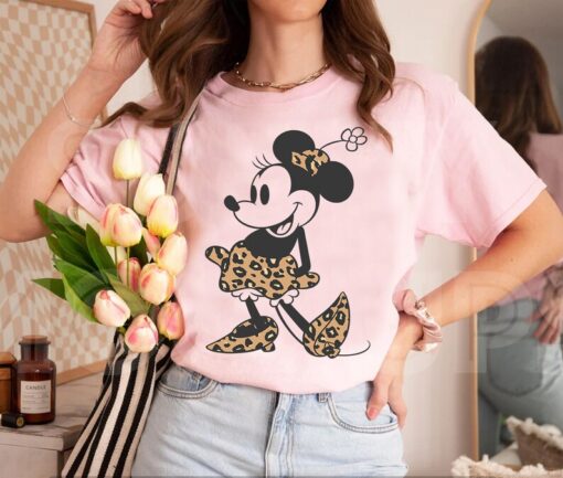 Disney Mickey And Friends Minnie Mouse Cheetah Print Outfit Traditiona