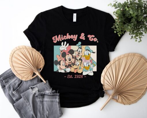 Vintage Mickey & Co 1928 Shirt, Retro Vintage Disney Shirt