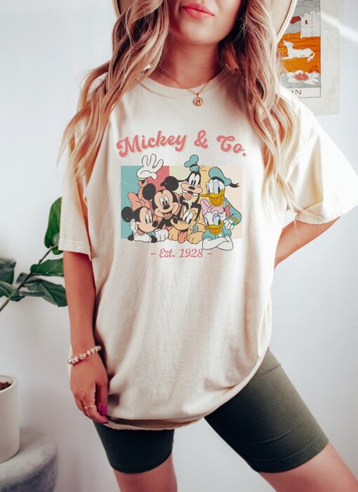 Vintage Mickey & Co 1928 Shirt, Retro Vintage Disney Shirt