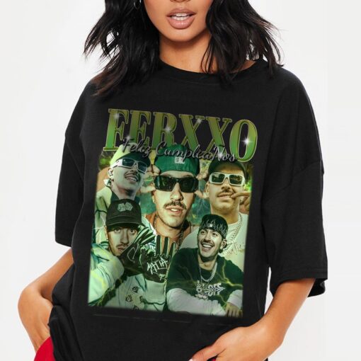 Feid Ferxxo Vintage Washed Shirt, Bootleg Retro 90's Fans Tee Gift