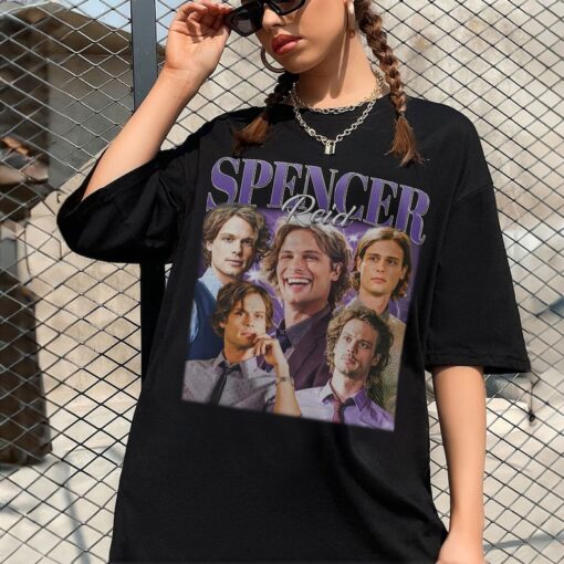 Limited Spencer Reid Vintage T-Shirt, Spencer Reid T-Shirt