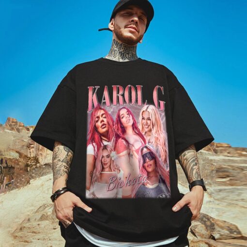 Karol G Vintage T-Shirt, Karol Gift For Women And Man Unisex T-Shirt