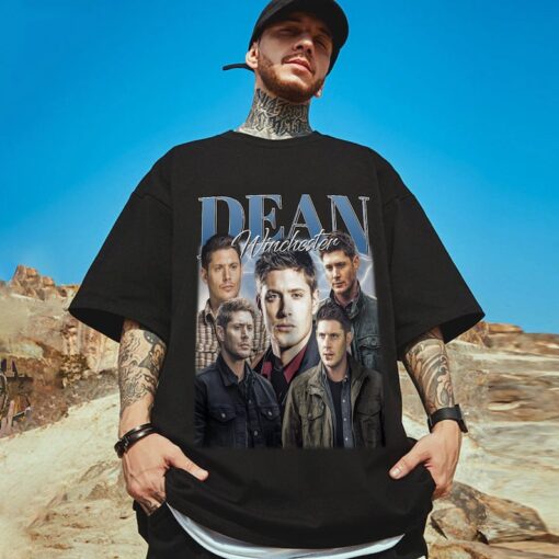 Limited Dean Winchester Vintage T-Shirt, Vintage 90's Actor Tees