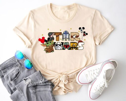 Star Wars Baby Yoda Shirt, Disney Star Wars Shirt, Star Wars Fan Shirt