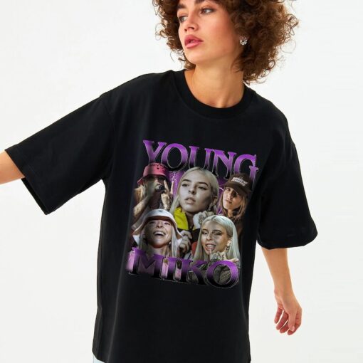 Young Miko Vintage 90s Bootleg Style Rap Shirt