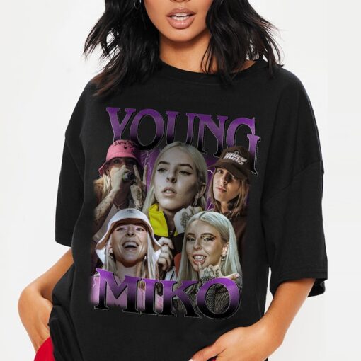 Young Miko Vintage 90s Bootleg Style Rap Shirt