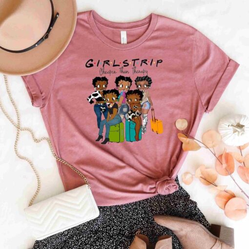 Black Girls Trip Betty Boop T-Shirt