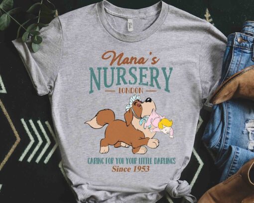 Disney Peter Pan Nana's Nursery Caring For Your Little Darlings Retro