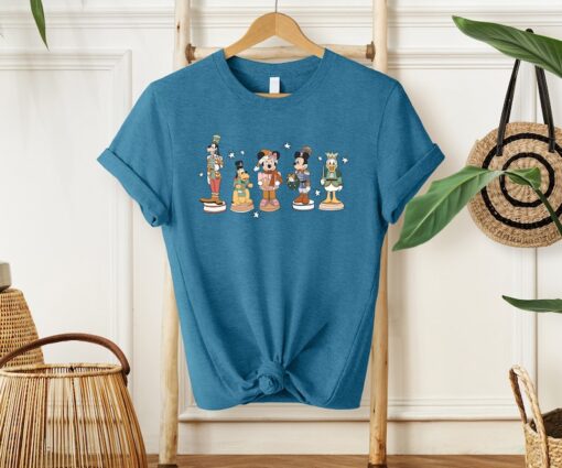 Cute Mickey And Friends Nutcrackers Christmas T-Shirt