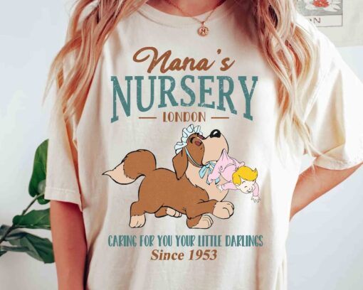 Disney Peter Pan Nana's Nursery Caring For Your Little Darlings Retro