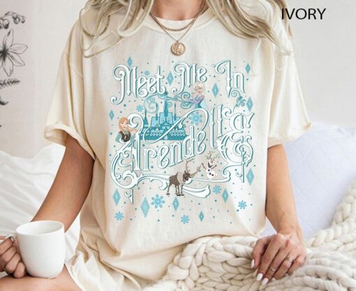 Elsa Frozen Shirt, Disney Frozen Shirt, Meet Me In Arendelle