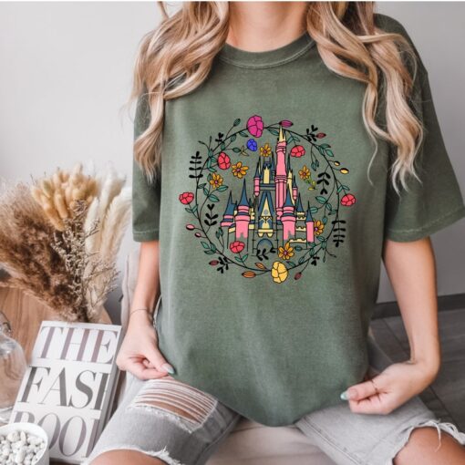 Comfort Colors® Magic Kingdom Castle Shirt, Princess Castle Shirt