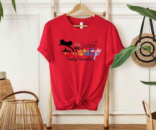 Disney 2024 Family Trip Tee shirt, Mickey Ears Disneyworld