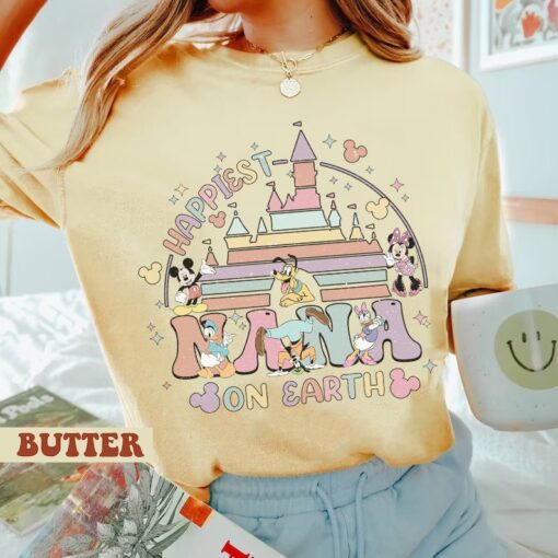 Happiest Nana On Earth Shirt, Happiest Place On Earth Shirt