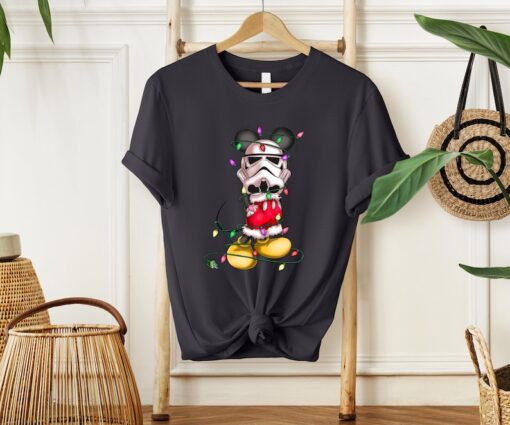 Mickey Mouse Stormtrooper Christmas Shirt, Disney Christmas Shirt