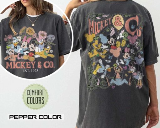 Mickey 1928 Shirt, Mickey and Co Shirt, Mickey And Friends Shirt