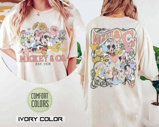 Mickey 1928 Shirt, Mickey and Co Shirt, Mickey And Friends Shirt