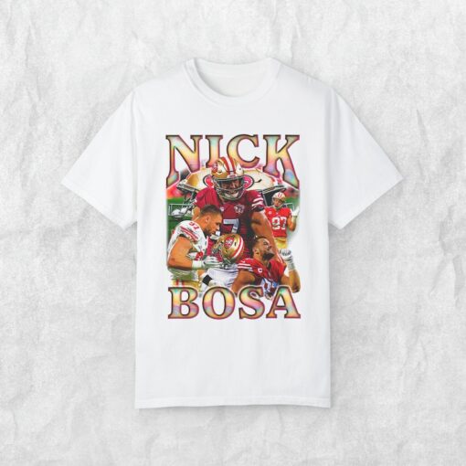 Nick Bosa Vintage 90s Style Unisex T-shirt