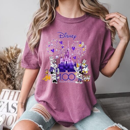 Comfort Colors® Disneyland Shirt, Disney 100 Years Of Wonder Shirt