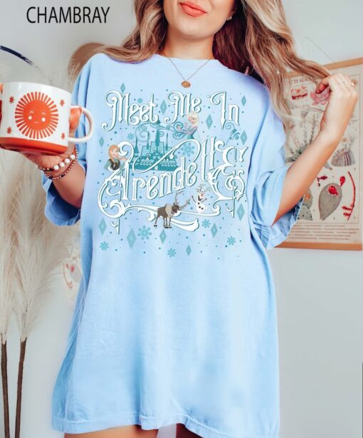 Elsa Frozen Shirt, Disney Frozen Shirt, Meet Me In Arendelle