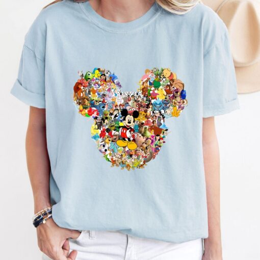 Comfort Colors® Mickey and Friends T-Shirt, Disney World Shirt