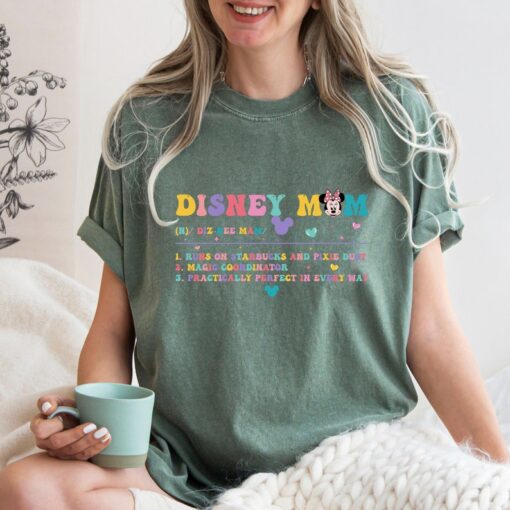 Comfort Colors® Disney Mom Shirt, Mothers Day Gift, Gift For Women