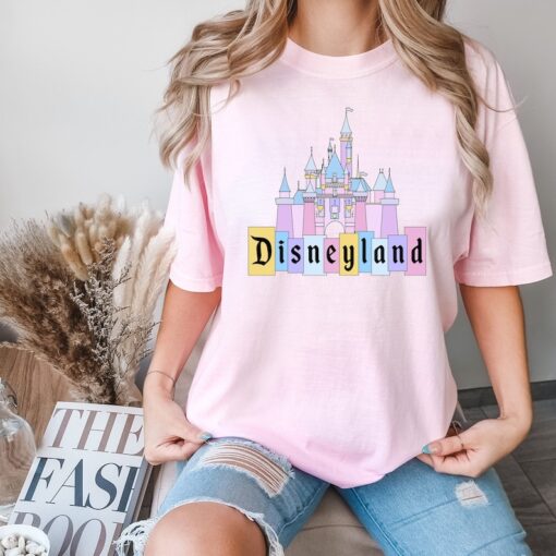 Comfort Colors® Colorful Castle Shirt, Disney Castle T-Shirt