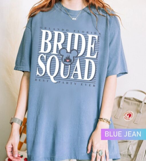 Disney Bride Shirt, Mickey Ears Shirt, Disney Bride Squad Shirt