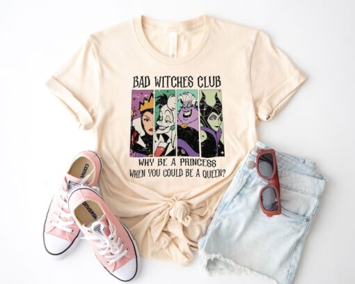 Disney Villains Shirt, Bad Witches Club T-Shirt