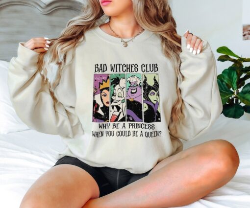 Disney Villains Shirt, Bad Witches Club T-Shirt