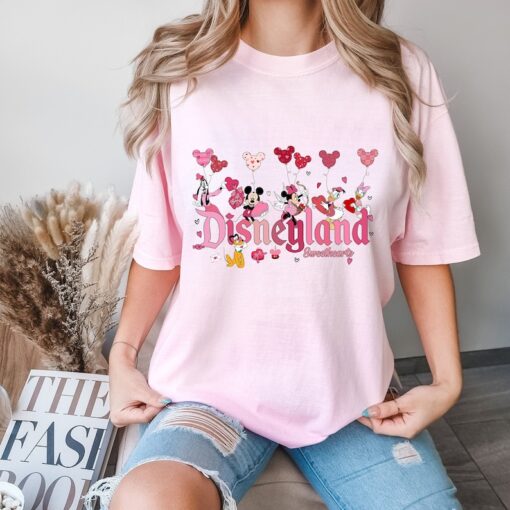 Comfort Colors® Disneyland Valentine T-Shirt, Valentines Day T-Shirt