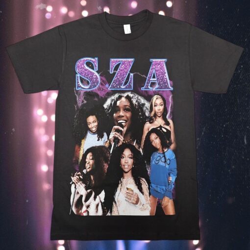 Sza R&B Artist Bootleg style graphic t-shirt small-XXL