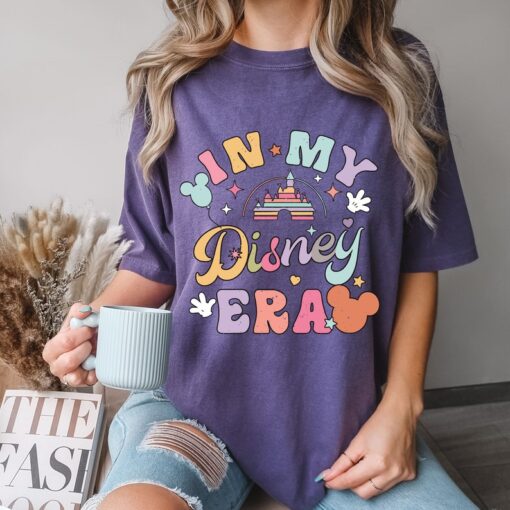 Comfort Colors® In My Disney Era Shirt, Colorful Vacation Shirt