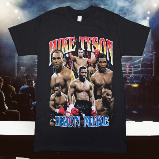 Iron Mike Tyson Bootleg style graphic T-shirt S-XXL