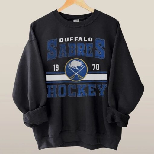 Buffalo Hockey Shirt/ Buffalo Hockey Sweatshirt/ Buffalo Hockey Crewne