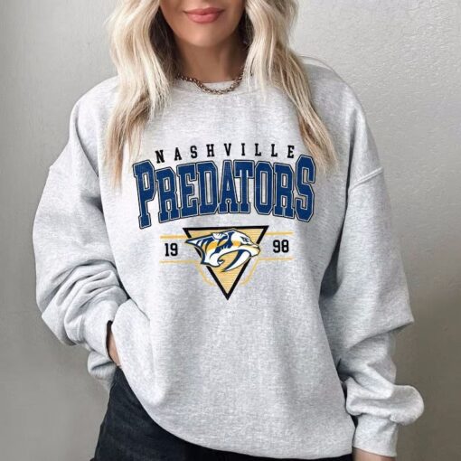 Vintage 90s Nashville Predators Shirt,Nashville Predators Sweatshirts