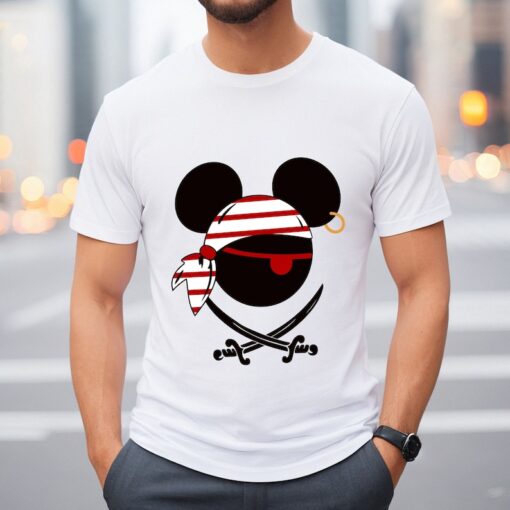 Comfort Colors® Mickey and Minnie Pirates Shirt