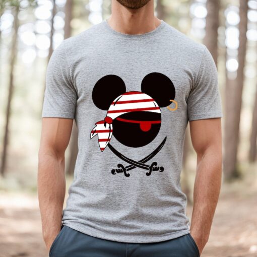 Comfort Colors® Mickey and Minnie Pirates Shirt