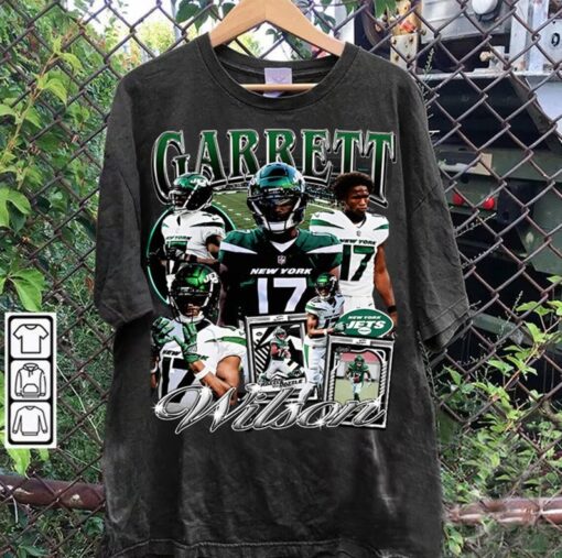 Vintage 90s Graphic Style Garrett Wilson T-Shirt