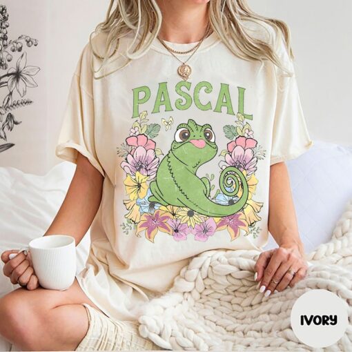 Comfort Color Retro Disney Pascal Floral Shirt