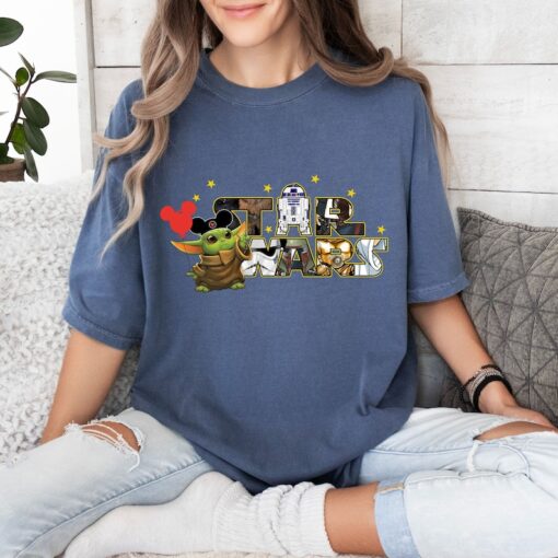 Comfort Colors® Retro Star Wars Shirt, Disney Star Wars Shirt