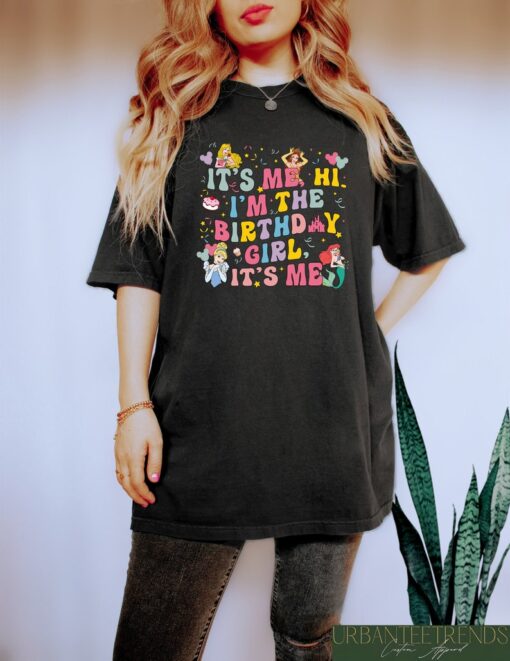 Its Me Hi Im The Birthday Girl Its Me Shirt