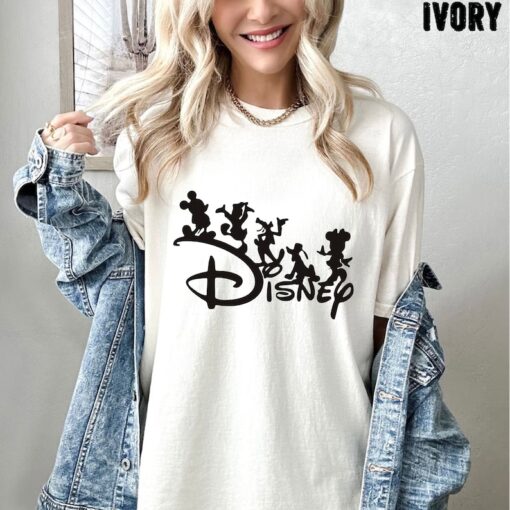 Comfort Colors® Disney T-Shirt, Disney Mickey And Friends Shirt