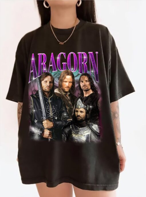 Retro Aragorn Shirt -Aragorn Tshirt,Aragorn T-shirt,Aragorn T Shirt